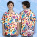 Snorlax Hawaii Poke Hawaiian Shirt