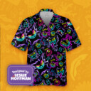 Gengar Ghost Poke Hawaiian Shirt