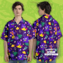 Gengar Summer Fun Poke Hawaiian Shirt