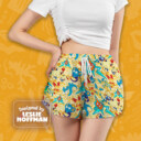 Rotom Electric Poke Shorts, Women’s Board Shorts