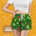 Treecko Grass Poke Shorts, Women’s Board Shorts