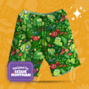 Treecko Grass Poke Shorts, Women’s Board Shorts
