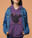 SUN AND MOON OVERSIZED HOODIE