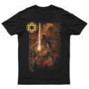 Men's Star Wars Darth Vader Fire  Adult T-Shirt
