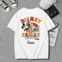 DisneyLand Trip Personalize Short Sleeve T-shirt