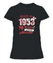 70th Birthday Gifts Ideas 70th Birthday Shirt For Her Back In 1953 Turning 70 Shirts 70th Birthday T Shirts For Woman