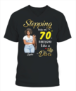 70th Birthday Shirts, Custom Birthday Shirts, Turning 70 Shirt, Gifts For Women Turning70, 70th Birthday Shirts For Her