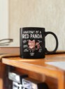 Anatomy of a Red Panda Mug, Panda Lover Mug, Funny Red Panda Mug, Vintage Pandazilla Ceramic Mug 