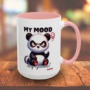 Panda Mug Unique Mug Sarcastic Mug, Seasonal Decor, Pinkmas Gift For Her