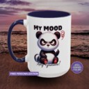 Panda Mug Unique Mug Sarcastic Mug, Seasonal Decor, Pinkmas Gift For Her