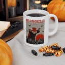 Red Pandazilla Mug, Panda Lover Mug, Funny Red Panda Mug, Vintage Pandazilla Ceramic Mug 