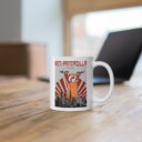 Red Pandazilla Mug, Panda Lover Mug, Funny Red Panda Mug, Vintage Pandazilla Ceramic Mug 
