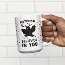 Mothman Coffee Mug - Funny Coffee Mugs Adult Humor, Unique Novelty Coffee Mugs for Cryptid Lovers, Double-Sided Print Ceramic Coffee Cups