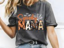 Spooky Mama Shirt, Retro Halloween Shirt For Mother, Halloween Mom Shirt Gift, Halloween Mama Tshirt, Spooky Season, Retro Shirt.