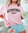 Retro Occupational Therapy Shirt, OT Shirt, Special Education Shirt, Cute Therapist Gift, Aesthetic Therapy Shirt, Sped Teacher Gift