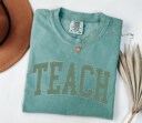 Comfort Colors® Teach Shirt, Cute Teacher Shirt, Teacher Appreciation, Back to School Shirt, Elementary School Teacher Shirt, New Teacher