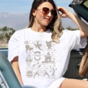 Comfort Colors® Spooky Halloween Crewneck Sweatshirt | Swift Song Lyrics Collage with Halloween Symbols & Lyrics | Cozy Swiftie Fall Apparel