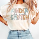Comfort Colors® Custom Kindergarten Teacher Shirt, Personalized Kindergarten Team Shirts, Back to School Shirts, Kinder Garten Squad Tshirt