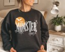 Momster Halloween Sweatshirt, Momster Hoodie, Halloween Sweatshirts for Women, Halloween Crewneck, Halloween Sweater, Funny Halloween Hoodie