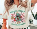 Comfort Colors Rockin Around the Classroom Christmas Teacher Shirt, Teacher Christmas Shirt, Winter Teacher Shirt, Holiday Teacher T-shirt