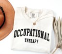 Retro Occupational Therapy Shirt, OT Shirt, Special Education Shirt, Cute Therapist Gift, Aesthetic Therapy Shirt, Sped Teacher Gift