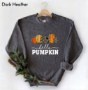 Hello Pumpkin Sweatshirt, Cute Fall Sweatshirts for Women, Thanksgiving Gift, Halloween Sweatshirts For Women, Fall Gifts, Autumn Sweatshirt