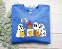 I Got A Rock Sweatshirt, Trick or Treat Sweatshirt, Ghost Halloween Sweatshirt, Peanuts Halloween Shirt, Spooky Sweatshirt, Funny Fall Shirt