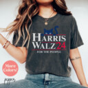 Harris Walz Shirt President Cat Lady for Kamala Harris 2024 Shirt Election Shirt Kamala Rally Tshirt Tim Walz Tee Elect Kamala Harris Walz