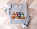 Pitbull Fall Dog Sweatshirt, Pitbull Ghost Dogs sweatshirt,Fall dog Shirt, Dog Lover Shirt, Pumpkin dog shirt, Thanksgiving shirt