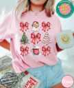Christmas Coquette Bow Comfort Colors®, Woman Xmas Shirt, Christmas Girl Sweatshirt, Cute Winter Crewneck, Retro Holiday, Merry Christmas