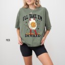Comfort Colors® Thanksgiving Shirt For Women, I'll Take 'Em Deviled Eggs Shirt, Thanksgiving Shirt, Funny Fall Shirt, Thanksgiving Gift