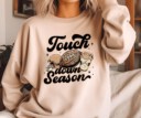 Touch Down Season Shirt,Game Day Shirt For Mom, Football Mom Sweater, American Football for Him Hoodie Sports Mom Sweatshirt