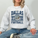 Vintage Dallas Football Sweatshirt T-Shirt And Hoodie, Trendy Dallas Football Fan Gift, Dallas Game Day Shirt, Dallas Hoodie, Vintage Cowboy