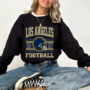 Los Angeles Football Sweatshirt T-Shirt And Hoodie, Trendy Los Angeles Football Fan Shirt, Los Angeles Game Day Shirt, Los Angeles Hoodie