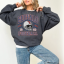 Vintage Buffalo Football Shirts, Buffalo Football Fan Sweatshirt, Bestseller Buffalo Football Sweater, Buffalo Game Day Shirts, Game Day Tee
