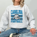 Vintage Carolina Football Sweatshirt T-Shirt And Hoodie, Trendy Carolina Football Fan Gift, Carolina Game Day Shirt, Panther Hoodie