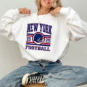 New York Sweatshirt And T-Shirt, Trendy New York Football Shirts, New York Football Sweater, New York Game Day, New York Football Crewneck