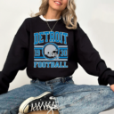 Detroit Football Sweatshirt, Vintage Detroit Lions Crewneck Sweatshirt/ Shirt, Lions Gear, Detroit Lions Hoodie, Game Day Sweatshirt
