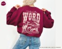Follow The Word Not The Herd Sweatshirt, Isaiah 8:11-13, Religious Hoodie, Christian Country Gift, Bible Verse Apparel, Religious Gifts