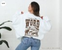Follow The Word Not The Herd Sweatshirt, Isaiah 8:11-13, Religious Hoodie, Christian Country Gift, Bible Verse Apparel, Religious Gifts