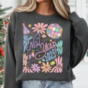 New year Boho 2025 Sweatshirt, New Year 2025 Shirt, Happy New Year 2025 Shirt, Retro New Years Hoodie, 12 new chapters Sweatshirt