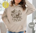 Follow the Word Not the Herd Sweatshirt, Inspirational Christian Sweater, Faith-Based Scenic Apparel, Religious Message Sweatshirt