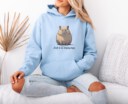 Capybara Sweatshirt, Happy Lil' Capy Hoodie, Animal Lover Sweater, Cute Capybara Jumper, Fun Gift for Mom, Hooded SweatshirtCapybara Sweatshirt, Happy Lil' Capy Hoodie, Animal Lover Sweater, Cute Capybara Jumper, Fun Gift for Mom, Hooded Sweatshirt