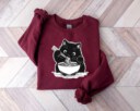 Ramen Cat T-Shirt | Cat Lover Gift, Kawaii Shirt, Alt Clothing, Anime Cat T-Shirt, Japanese Shirt, Foodies Shirt, Ramen Lover, Kitty Tee