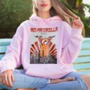 Unisex Heavy Blend Crewneck Sweatshirt Red Pandazilla, Panda Lover Tee, Funny Red Panda Shirt, Vintage Pandazilla