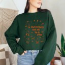 Definitely Not All In A Row Sweatshirt, Funny Got My Ducks In A Row Sweatshirt, Retro Funny Animals Sweatshirt, Funny Duck Meme Sweatshirt