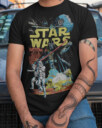 Men's Star Wars Galactic Battle Adult T-Shirt