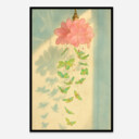 Hanging Flower Cluster Aesthetic Art Print