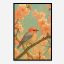 Bird Style Hand-Drawn Illustration Aesthetic Art Print