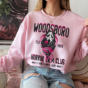 Woodsboro Horror Film Club Sweatshirt, Scream Sweatshirt, Movie Sweatshirt, Scary Movie Sweater, Horror Movie Shirt, 90s Horror